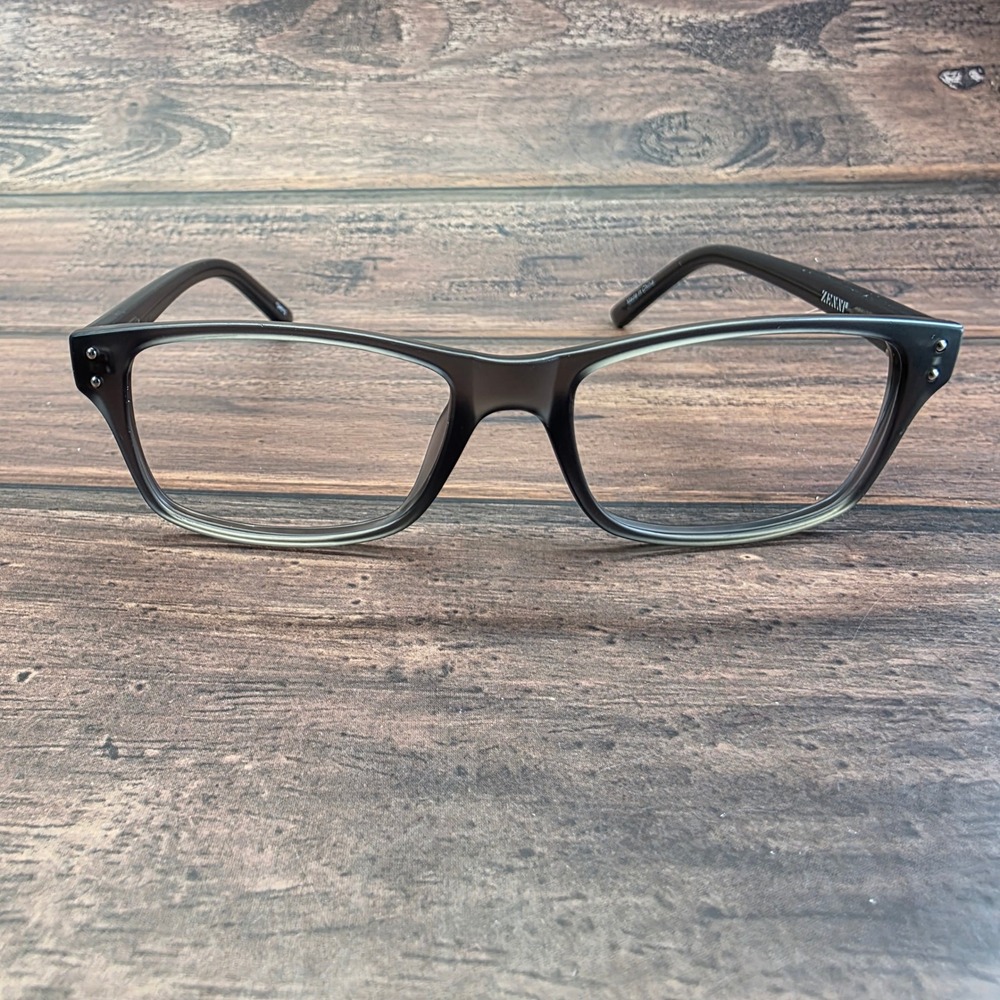 Zenni Optical 124512 Gray Rectangular Eyeglass Frames Acetate